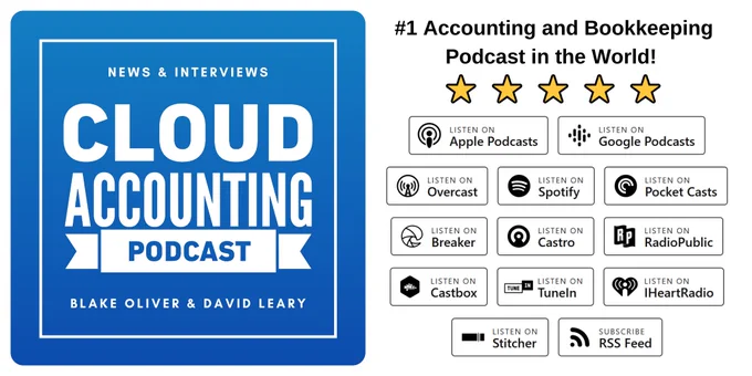 The Cloud Accounting Podcast is the #1 accounting and bookkeeping podcast in the world!
Subscribe to the Cloud Accounting Podcast: 
http://cloudacctpod.link/SUBSCRIBE