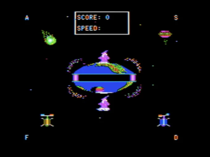 gameplay screenshot from "MasterType"