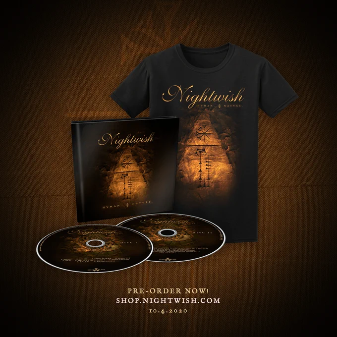 Human. :||: Nature. Nightwish CD & Shirt