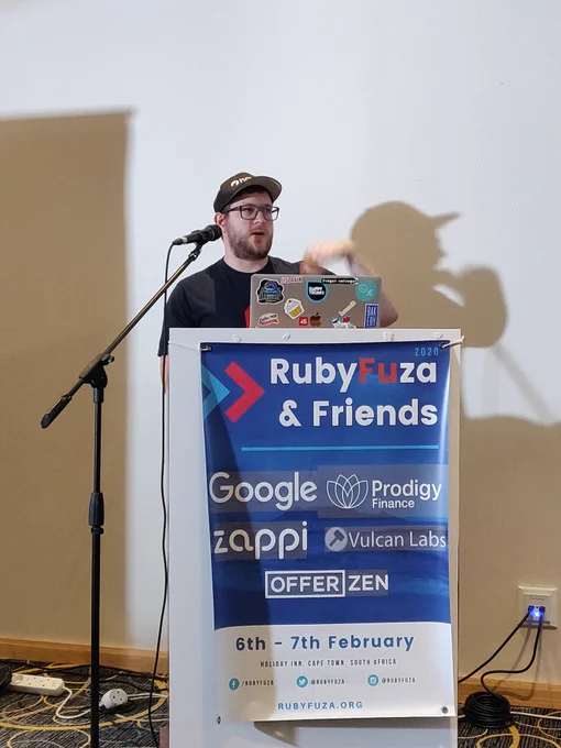 @jellym4nn at @rubyfuza
