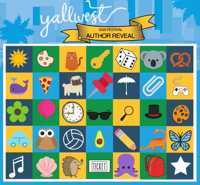 Emoji list: 
Sun
Cookie
Cat
Key
Dice
Koala
Pretzel
Whale
Pizza
Pug
Pushpin
Umbrella
Paperclip
Controller
Flower
Balloon
Clock
Sunglasses
Magnifying Glass
Top Hat
Art Palette
Car
Owl
Volleyball
Avocado
Pencil
Dinosaur
Butterfly
Music Note
Shell
Hedgehog
Ticket
Octopus
Backpack
Star
