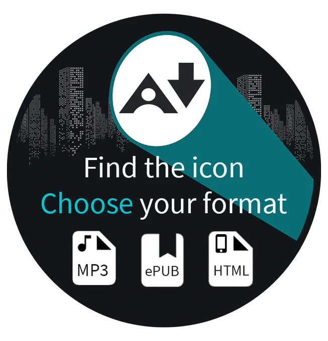 Find the Icon, Choose your format with Ally spotlight and different alternative formats with skyline in background