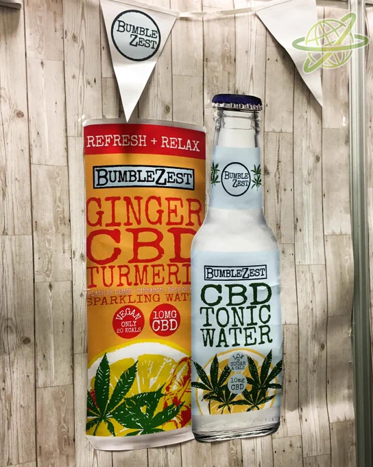CBD Infused tonic water and sparkling waters for bars and pubs. 