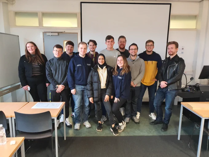 Computer Forensics students receiving certfication in XRY