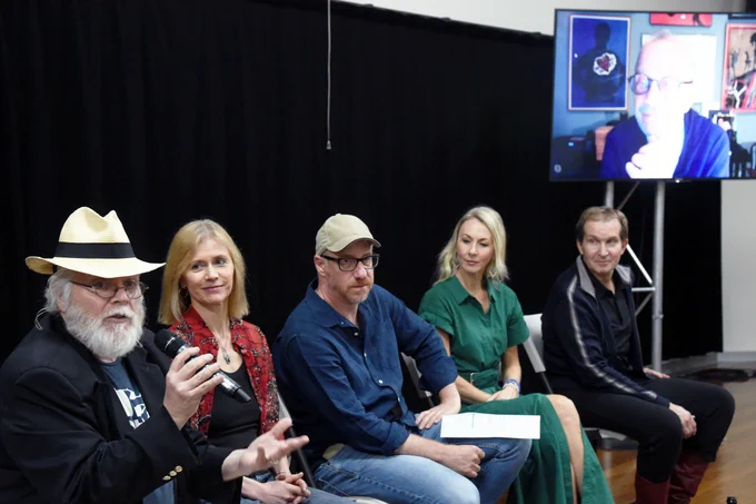 Fiddler Musical lead Creatives; Zalmen Mlotek,  Marete Muenter, Pip Mushin, Vanessa Scammell, Staś Kmieć, & Joel Grey