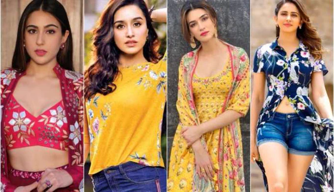 L-R: Sara Ali Khan, Shraddha Kapoor, Kriti Sanon & Rakul Preet