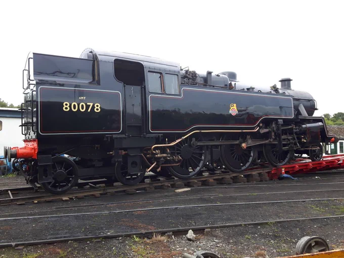 Trains Today - Sunday 8th March

80078 will be our steam motive power and it looks like 73140 will be our diesel machine