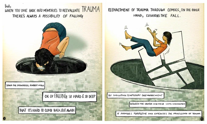 comic dissertation panels