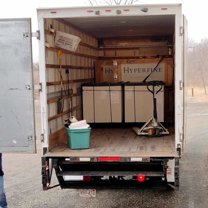 Getting ready to deliver