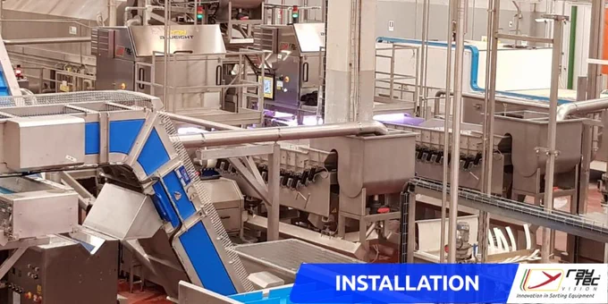 Spray Installation at Fruttagel Larino