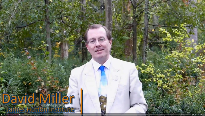 Professor David Miller, James Hutton Institute
