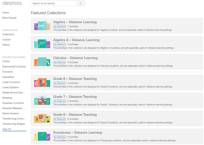 Screen capture of the website.