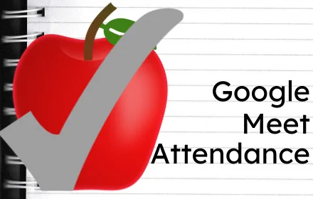 Google Meet Attendance Logo