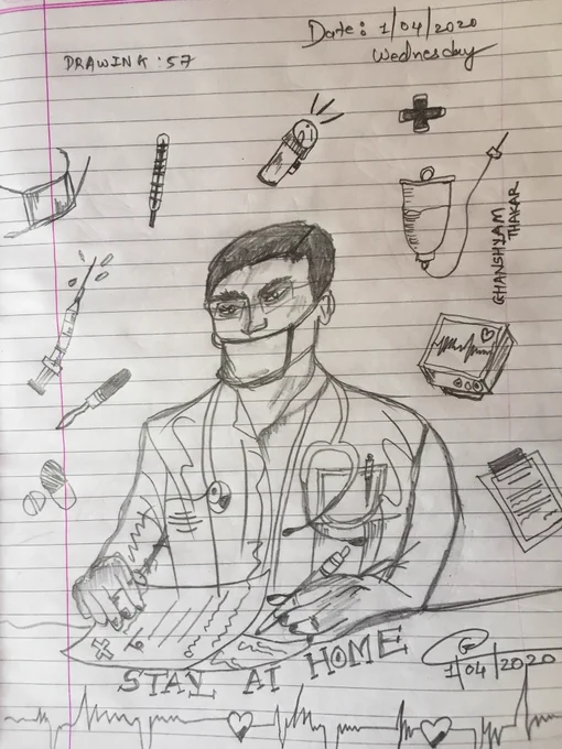 Doctor 👨‍⚕️ Stay at Home
