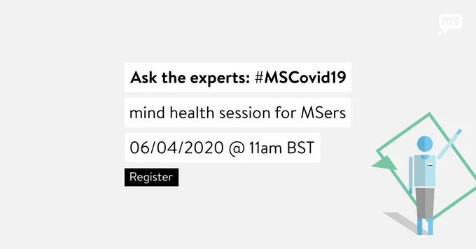 Ask the experts your questions about MS and COVID-19 in a live webinar this Monday. 