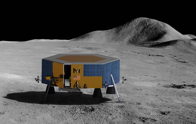 Illustration: Masten XL-1 lander