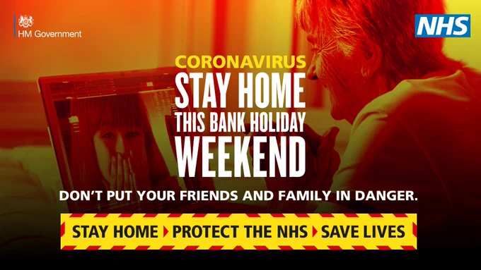stay home this bank holiday weekend