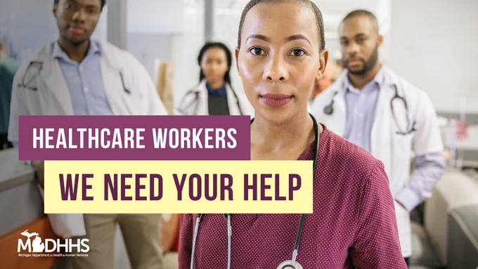 Healthcare workers, we need your help.