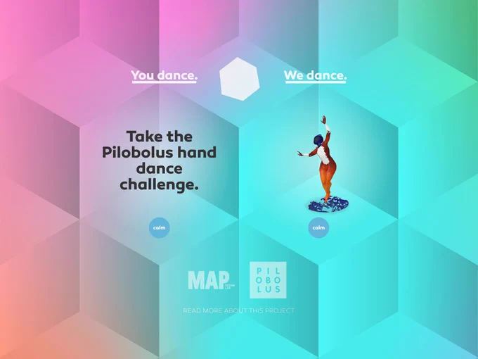 The youdancewedance frontpage