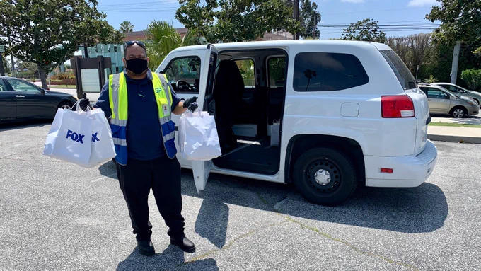 Partnership with Fox Corporation to deliver meals to disabled and vulnerable Angelenos.  