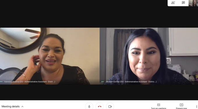 Virtual conference call with Administrative Professionals!
