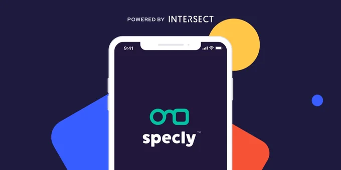 Image of Specly logo on a mobile phone screen