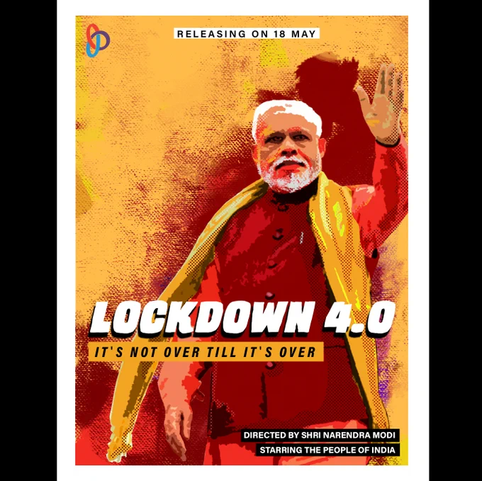 Lockdown 4.0 in India due to COVID-19 pandemic widespread.