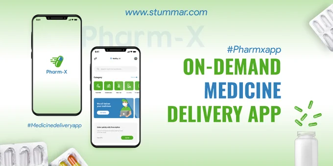 on-demand-medicine-delivery-app
#pharm-x