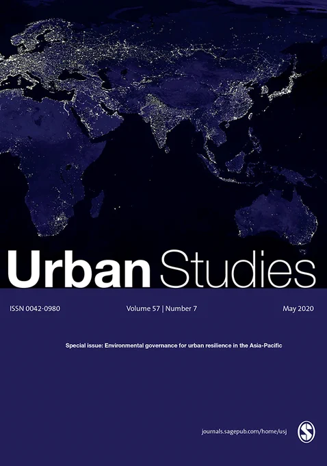Urban Studies journal's May Special Issue cover