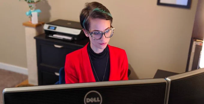 University of Delaware doctoral student Virginia Berndt