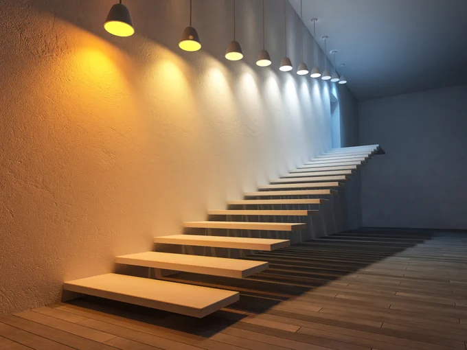 Color spectrum with LED lights