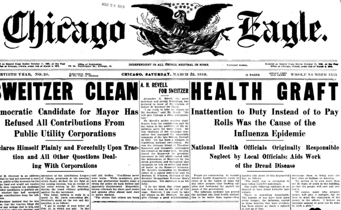 Chicago Eagle, March 1919