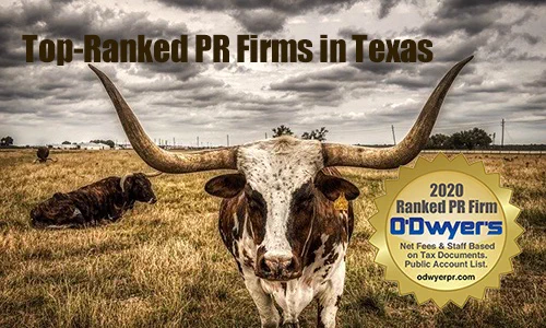Top-Ranked PR Firms in Texas