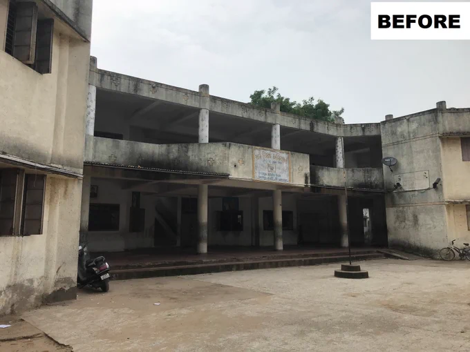 Before Implementation of Project.