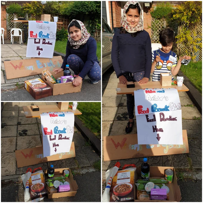 Young Ahmadi Muslim Children who care for community and less privileged 💕
 Food Banks need the help of their local communities.