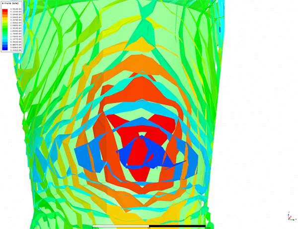 ANSYS Hall of Fame 2020 academic award winner Sebastian Celis Sierra and his team use ANSYS HFSS software to model radar signature to detect landmines. Image courtesy of ANSYS and Sebastian Celis Sierra.