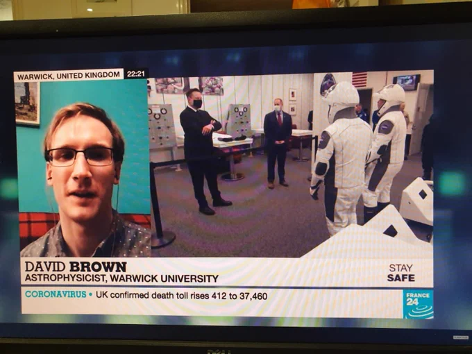 Dr Brown on France24