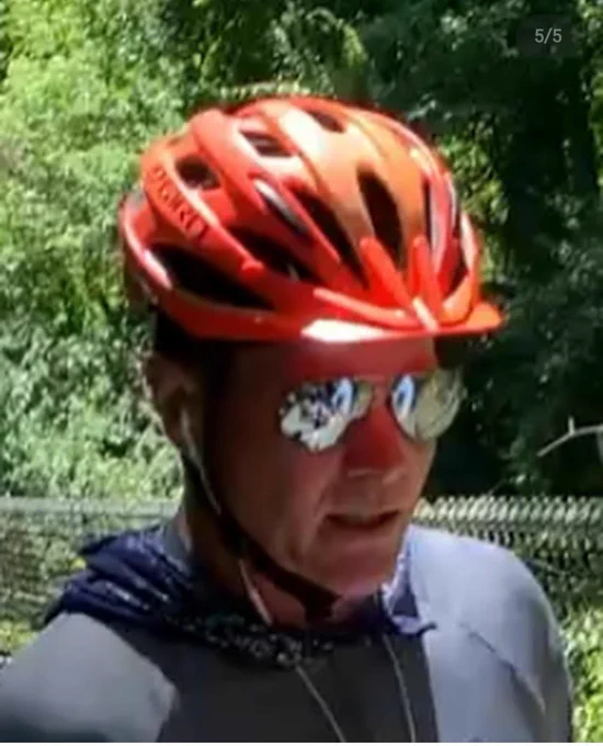 Man on bike