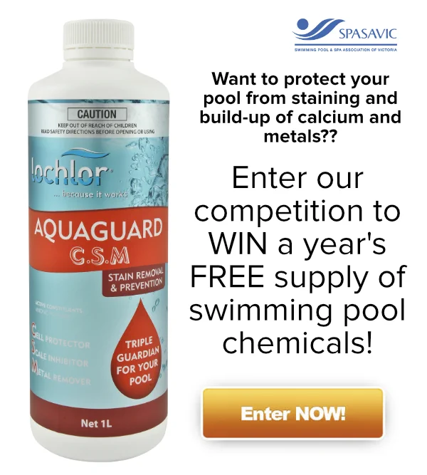 Only 1 week left to enter! 👨‍👩‍👧‍👦😍💦
For your chance to WIN a year’s FREE supply of pool chemicals, simply provide SPASAVIC with your name, email address and a photo showing you and your family enjoying your backyard pool. Don't forget to include your location in Victoria and up to 100 words describing what owning a backyard pool or spa means to you!
ENTER HERE https://www.spasavic.com.au/about-us/media-centre/2368-enter-now-for-your-chance-to-win-a-year-s-free-supply-of-pool-chemicals