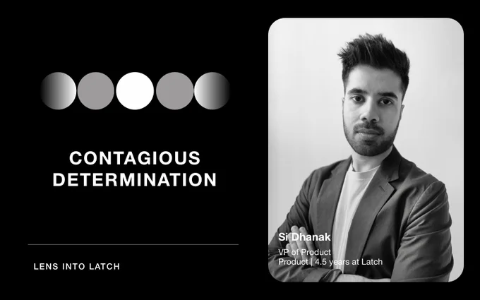 Lens into Latch campaign featuring Si Dhanak's photo and quote.