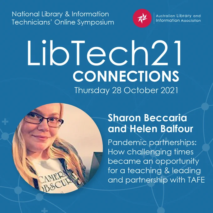 LibTech21 Sharon Beccaria and Helen Balfour