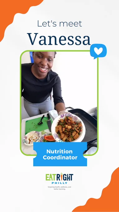 Let's meet Vanessa, Nutrition Coordinator