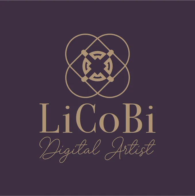 Logo for the brand ‚LiCoBi - digital artist‘