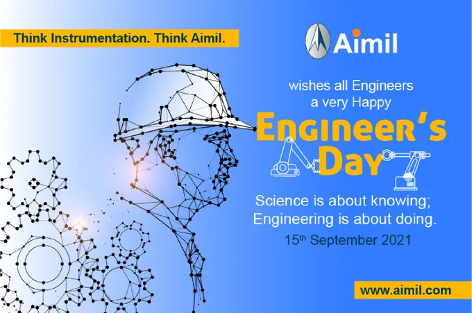 Aimil wishes all Engineers a very happy engineer’s day.

#HappyEngineersDay #EngineersDay #Engineers #EngineersDay2021 #VisvesvarayaJayanti #15september #Science #Engineering #Technology #CivilEngineering #Research #AimilLtd #BuildingMaterialTesting