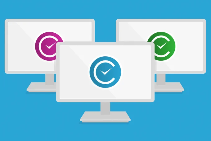 TimeClick - TimeClick License - Three TimeClick Computers