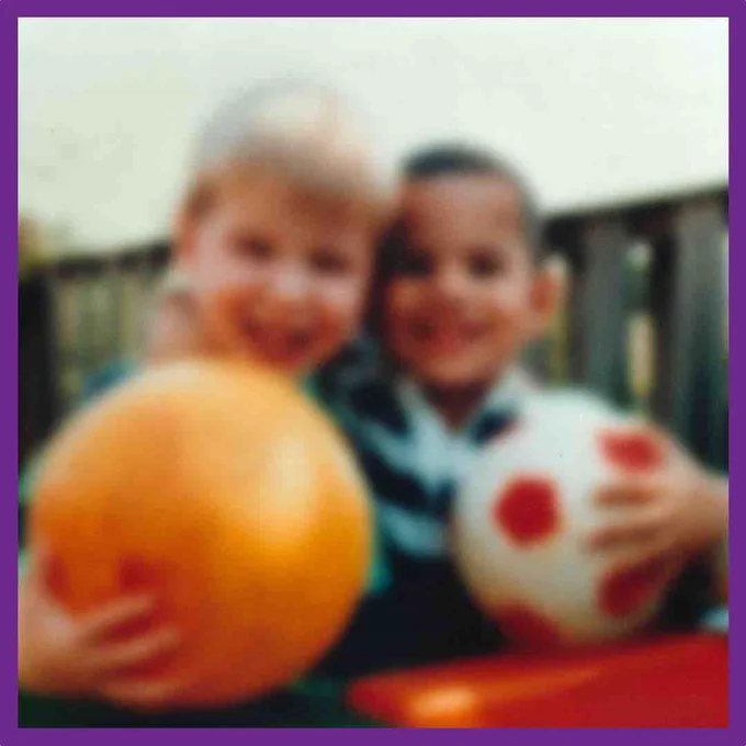 A picture as seen by someone with cataracts