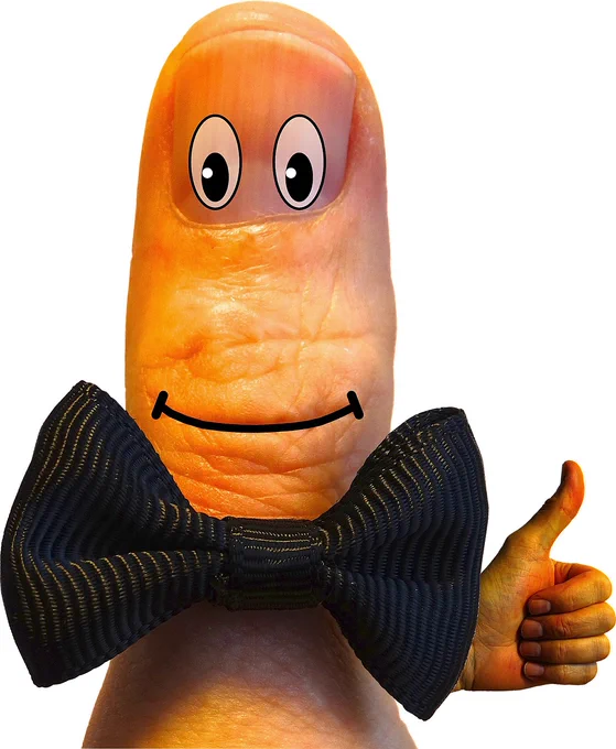 thumbman, thumbs up, finger