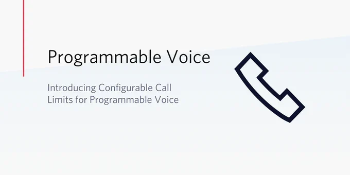 Programmable Voiceの最長通話時間が従来の4時間から24時間に延長されました