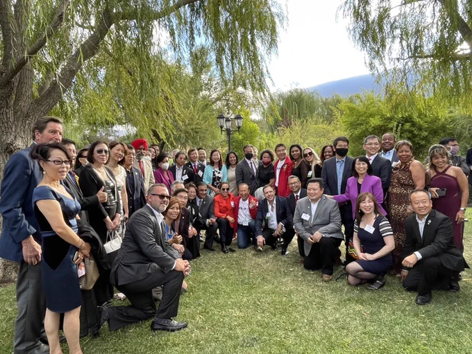 Photo of CA Attorney General Rob Bonta at the APAPA 20th Anniversary Gala