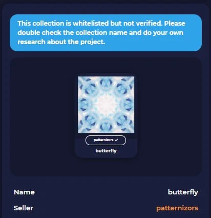 1 RARE Butterfly